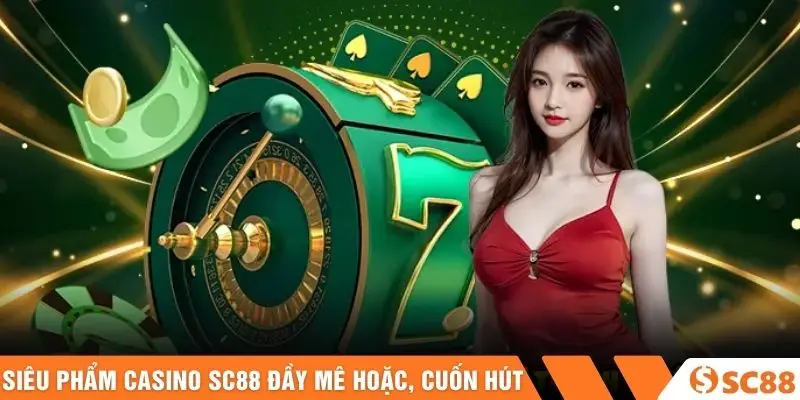 Siêu phẩm Casino SC88 đầy mê hoặc và cuốn hút